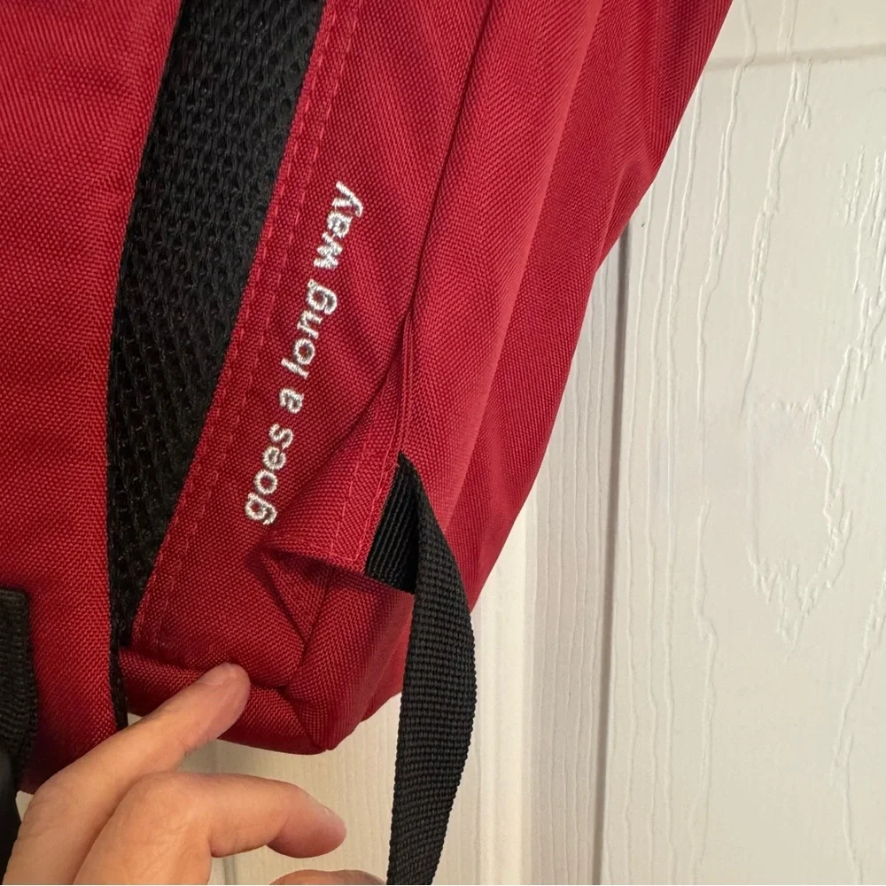 Olympia Red and Black Duke Urban Backpack - NEW